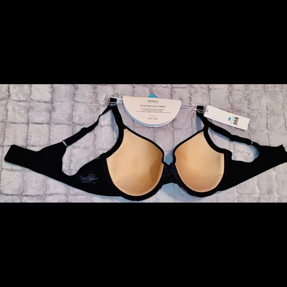 NWT Ladies size 36C, Jones New York Black lace Bra - Picture 13 of 13
